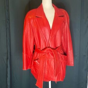 Vintage Genuine Leather Jacket